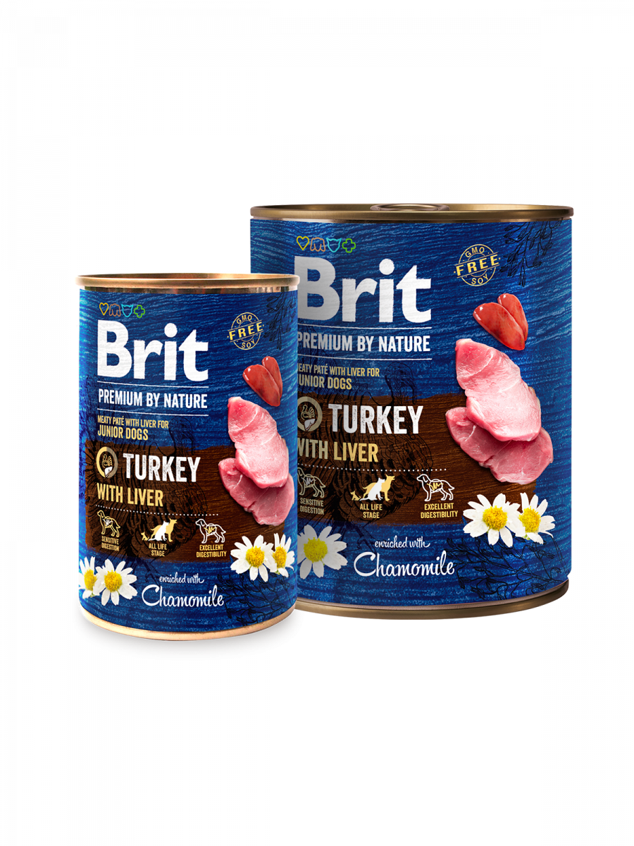 Wedge muggen Spektakulær Brit Premium by Nature Turkey with Liver – Brit