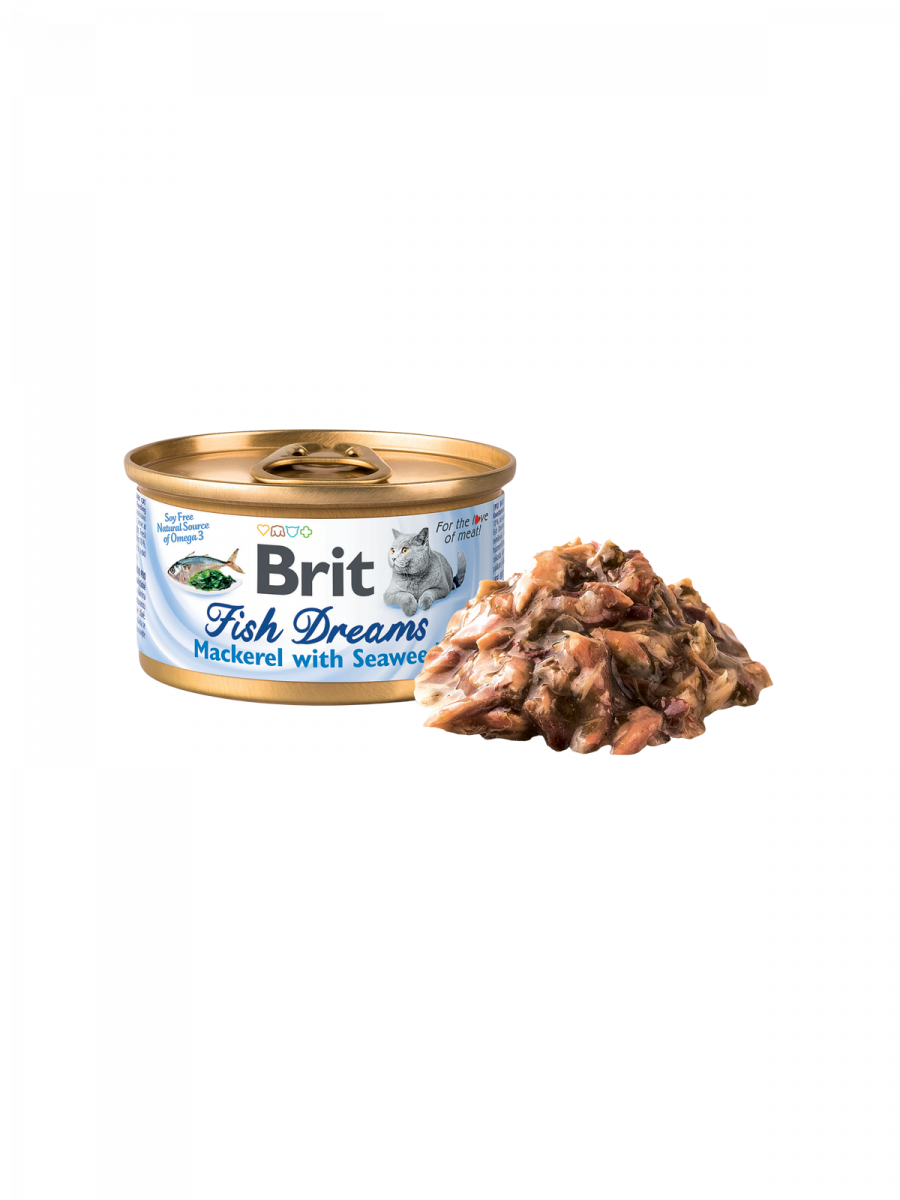 Brit Fish Dreams Mackerel & Seaweed – Brit