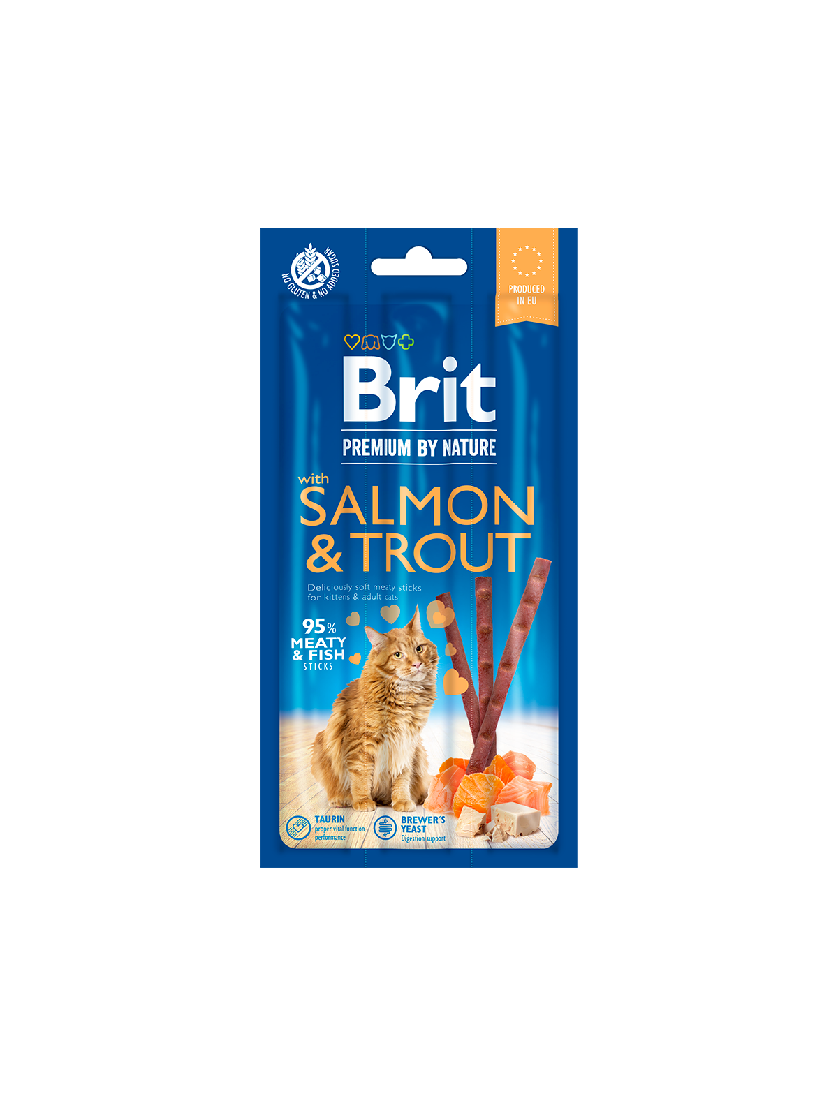 Brit Care Mini Salmon Herring Fillets In Gravy For Steril Brit